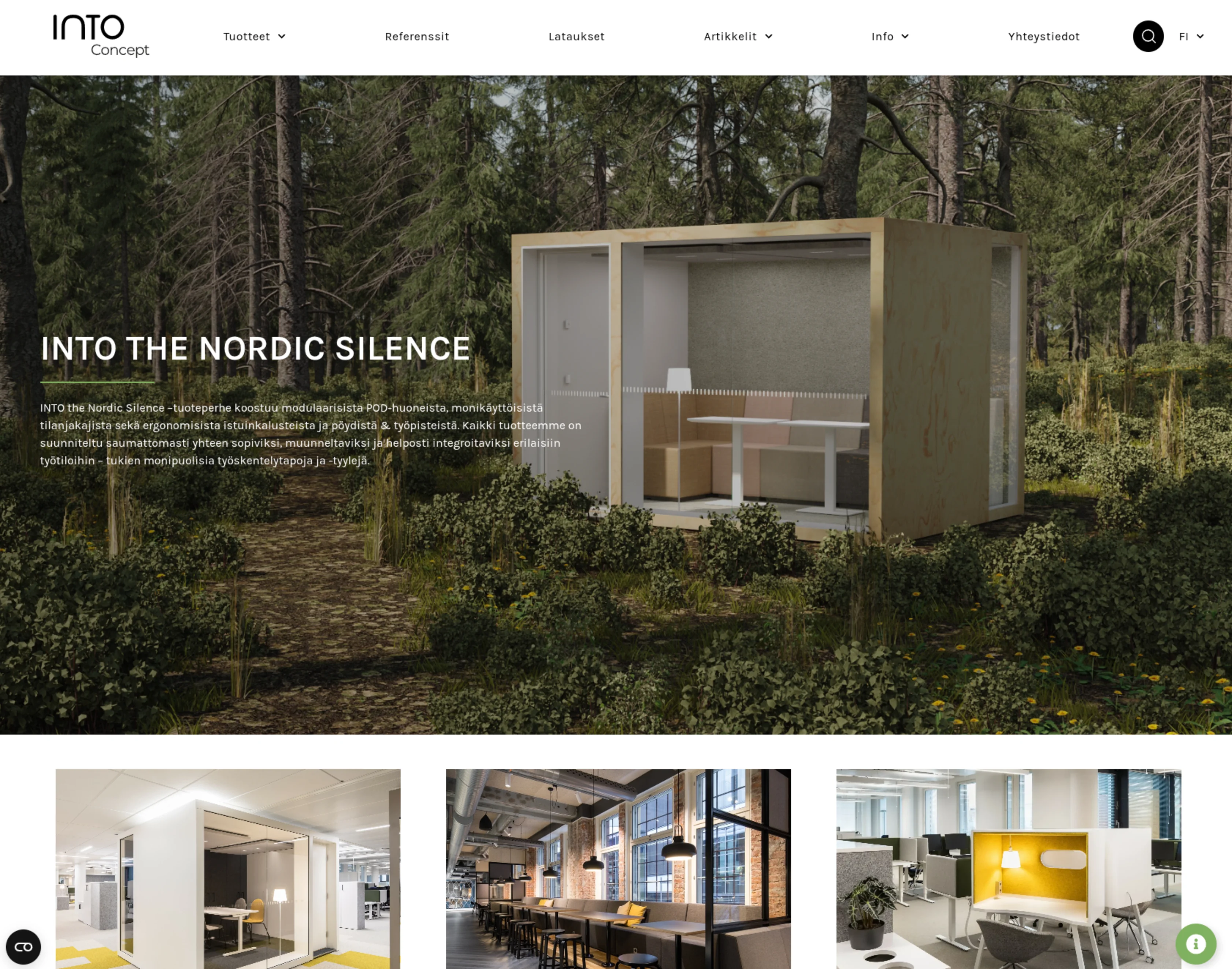 INTO Concept tuotteet