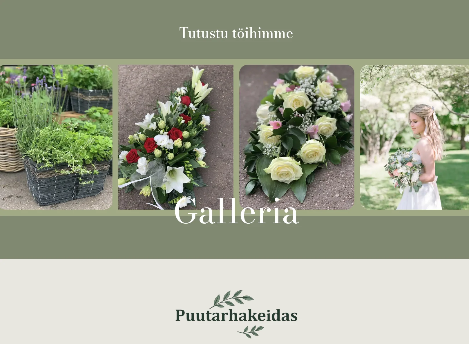 Puutarhakeidas tuotteet